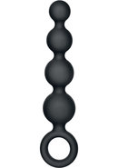 Booty Beads Black Silicone