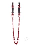 Ouch Vice Nipple Clamps Red