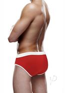 Prowler Swim Brief Red Md Ss(disc)