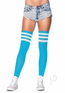 Athlete Thigh Hi 3 Stripe Os Blue