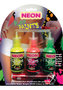 Neon Body Paints Asst 3pk